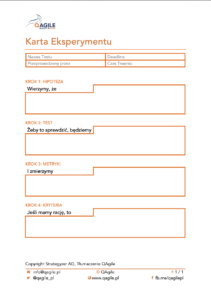 Karta Eksperymentu